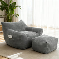 KANAP WRAP™ – Fauteuil Cocon 1 Place avec Repose-Pieds